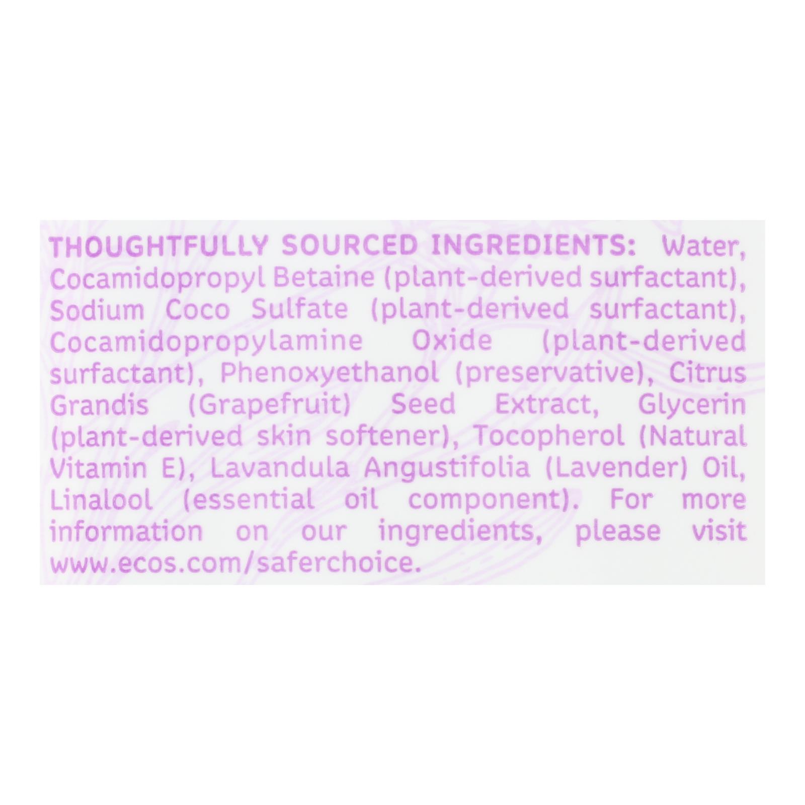 Earth Friendly Hand Soap Refill - Lavender - Case of 6 - 32 FL oz. - Image 2