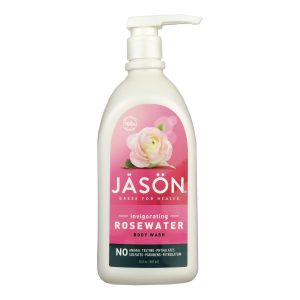 Jason Body Wash Pure Natural Invigorating Rosewater - 30 fl oz