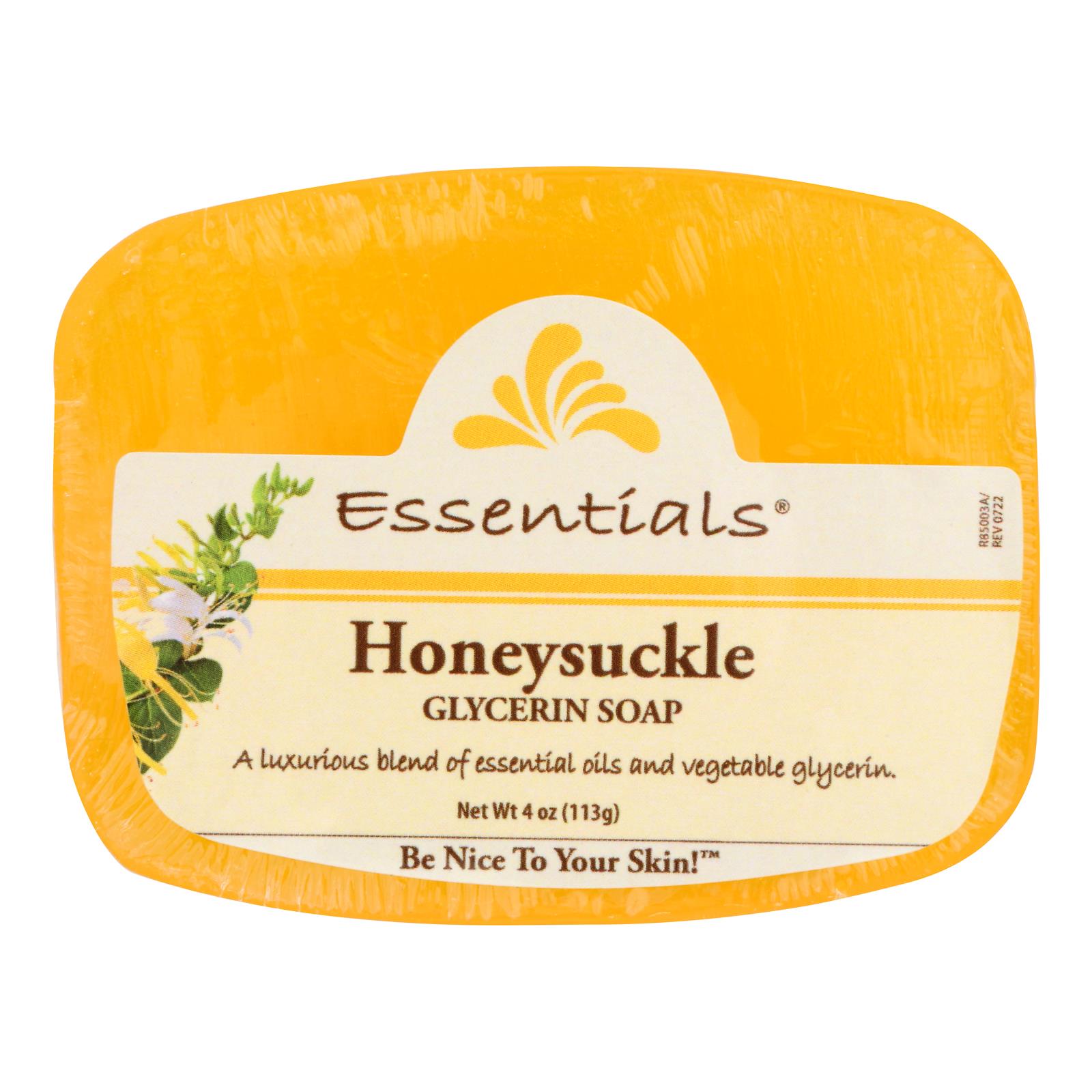Clearly Natural Glycerine Bar Soap Honeysuckle - 4 oz