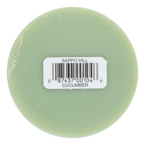 Sappo Hill Glycerine Soap Cucumber - 3.5 oz - Case of 12