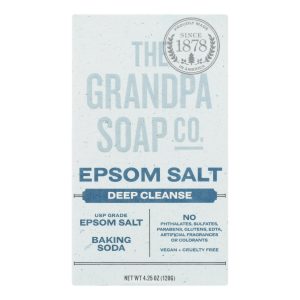 Grandpa Soap Bar Soap - Epsom Salt - 4.25 oz