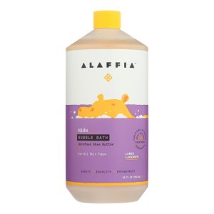 Alaffia - Everyday Bubble Bath - Lemon Lavender - 32 fl oz.