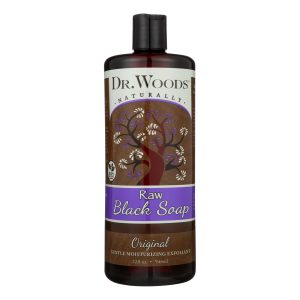 Dr. Woods Pure Black Soap - 32 fl oz