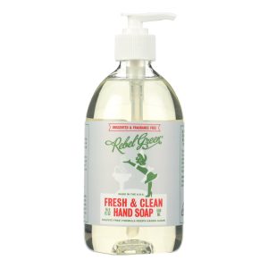 Rebel Green Hand Soap - Unscented - Case of 4 - 16.9 fl oz