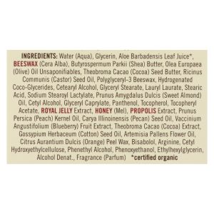 Savannah Bee Hand Cream - Beeswax - Case of 6 - 3.4 fl oz