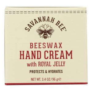 Savannah Bee Hand Cream - Beeswax - Case of 6 - 3.4 fl oz