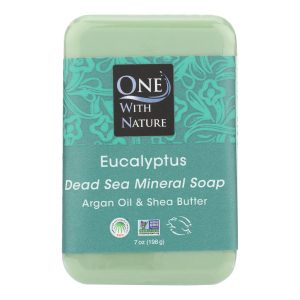 One With Nature Triple Milled Soap Bar - Eucalyptus - 7 oz