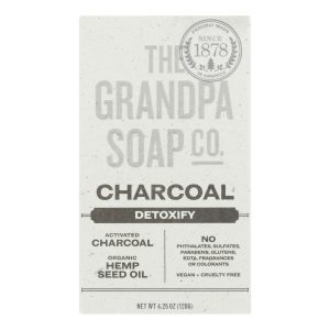 Grandpa Soap Soap - Charcoal - 4.25 oz