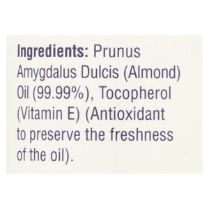 Heritage Products Sweet Almond Oil - 8 fl oz