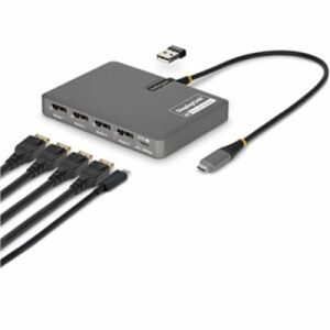 4-Port USB-C to DP Adapter
