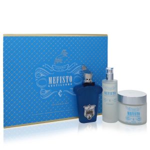 Xerjoff Gift Set -- 3.4 oz Eau De Parfum Spray + 3.4 oz Deodorant Spray + 6.7 oz Shave and Post Shave Cream for Men
