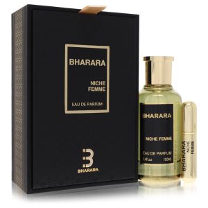 Bharara Beauty Eau De Parfum Spray + Refillable Travel Spray 3.4 oz for Women