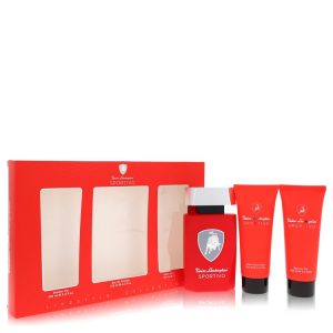 Tonino Lamborghini Gift Set -- 4.2 oz Eau De Toilette Spray + 3.4 oz Shower Gel + 3.4 oz After Shave Balm for Men