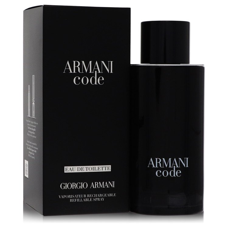 Giorgio Armani Eau De Toilette Spray Refillable 4.2 oz for Men