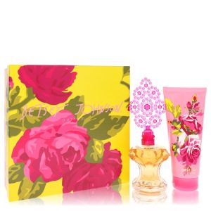 Betsey Johnson Gift Set -- 3.4 oz Eau De Parfum Spray + 6.7 oz Body Lotion for Women