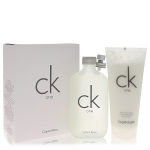 Calvin Klein Gift Set -- 6.7 oz Eau De Toilette Spray + 6.7 oz Body Moisturizer for Men
