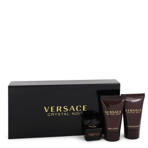 Versace Gift Set -- .17 oz Mini EDT + .8 oz Shower Gel + .8 oz Body Lotion for Women