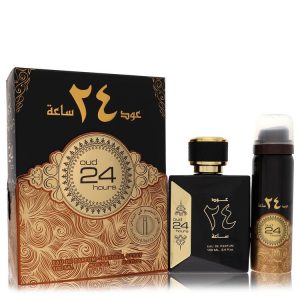 Al Zaafaran Eau De Parfum Spray + 1.7oz Perfumed Spray (Unisex) 3.4 oz for Men