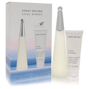 Issey Miyake Gift Set -- 3.3 oz Eau DeToilette Spray + 2.6 oz Body Cream for Women