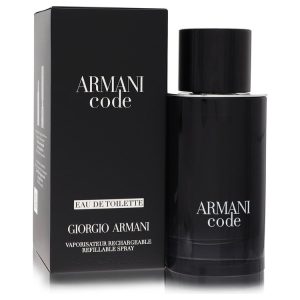 Giorgio Armani Eau De Toilette Spray Refillable 2.5 oz for Men
