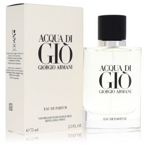 Giorgio Armani Eau De Parfum Refillable Spray 2.5 oz for Men